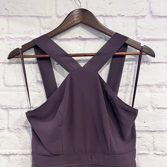Lulus Dusty Purple‎ Forevermore Skater Dress Lined Size Small Sleeveless Event - Picture 4 of 13